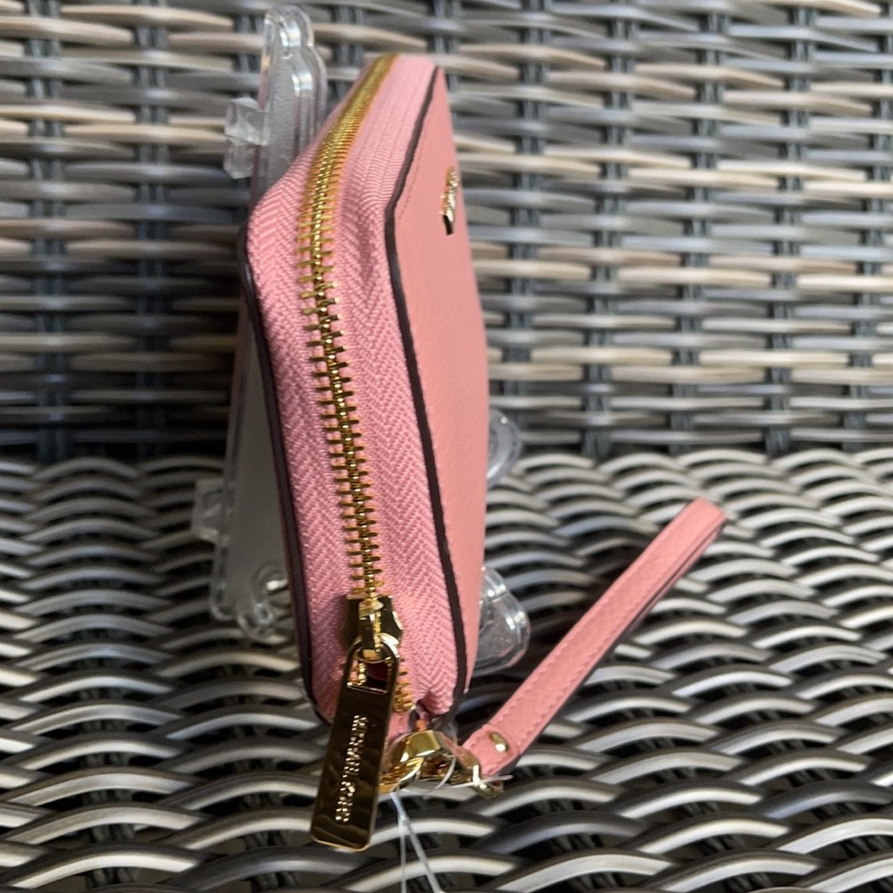 Michael Kors Jet Set Travel Lg Flat Multifunctional Phone Case-Wristlet-Wallet - Picture 15 of 16
